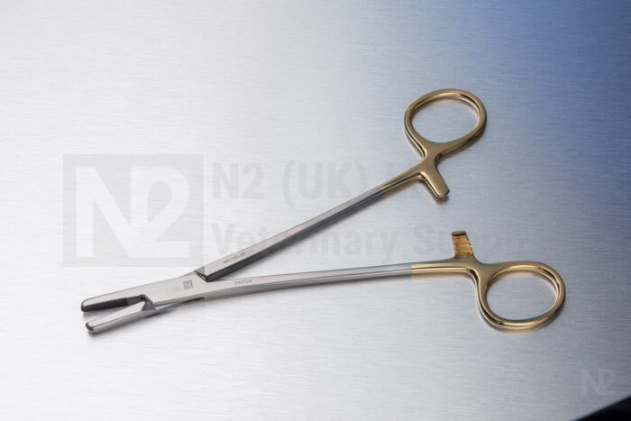 Heavy Duty Needleholder T.C Tips - 200mm Long