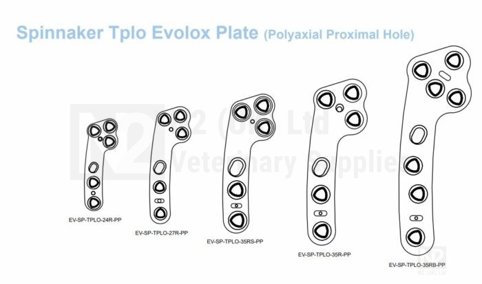 Evolox Spinnaker TPLO Polyaxial Proximal Hole