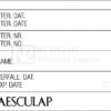 Indicator Label with Process Indicator for Steam Sterilization - 67mm Length. 100 Pack