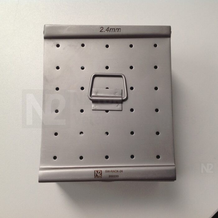 Screw Rack for 2.4mm Screws with Lid
