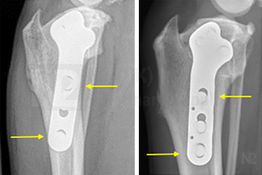 Screw Locations Standard (left image) VS ARC (right image)
