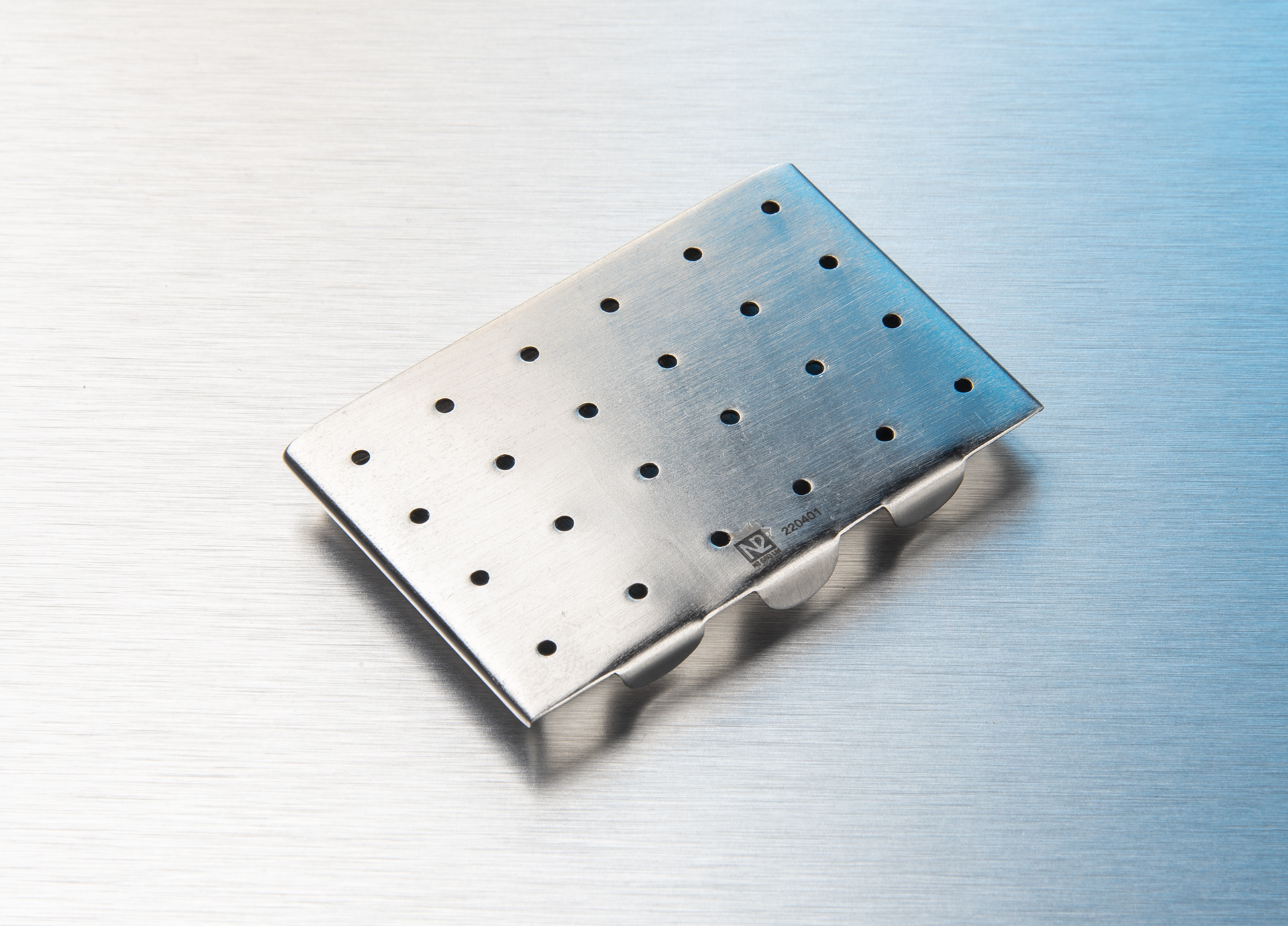 Needle Box Stainless Steel 67 x 45 x 5mm - Image 2