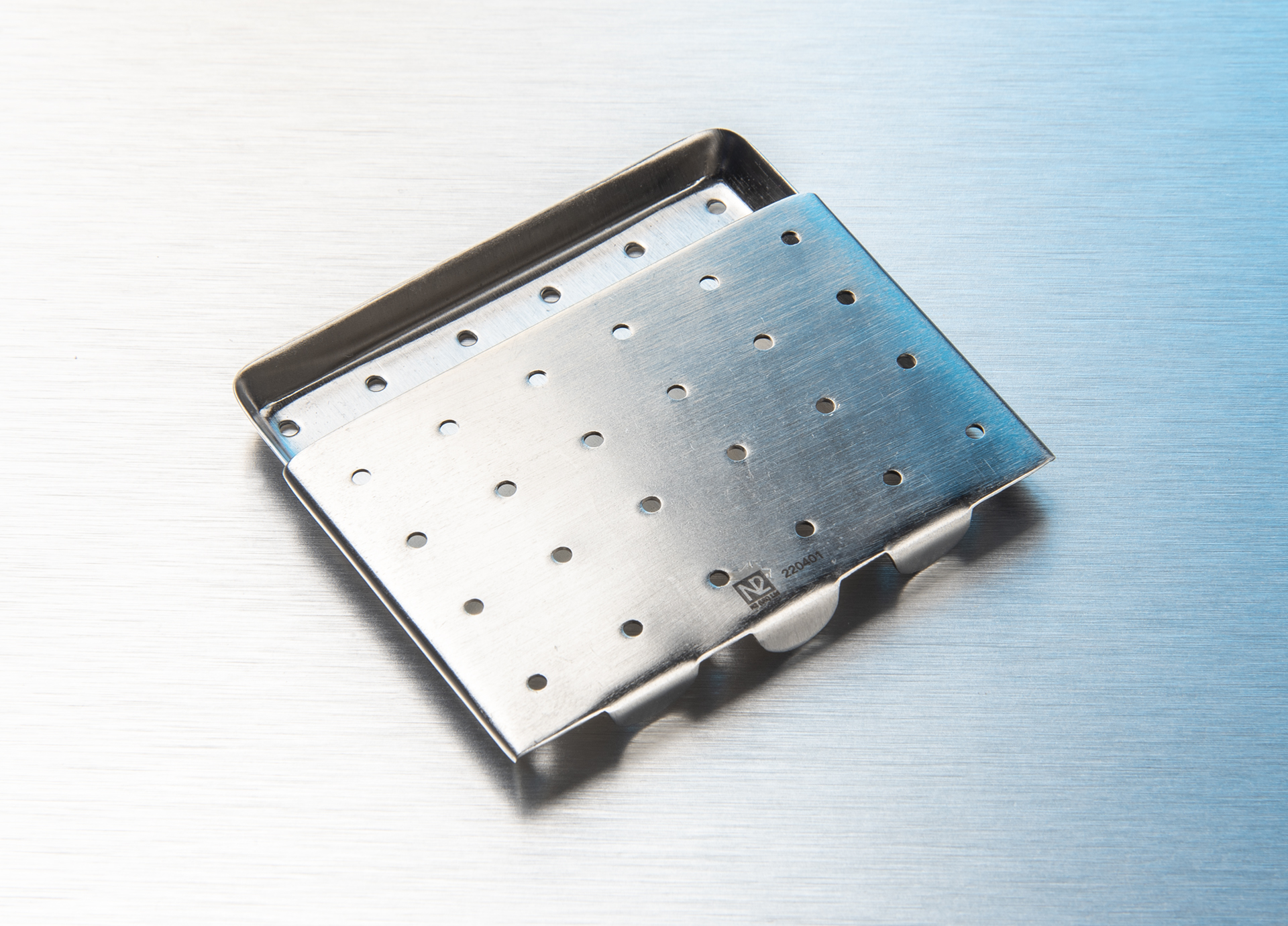 Needle Box Stainless Steel 67 x 45 x 5mm