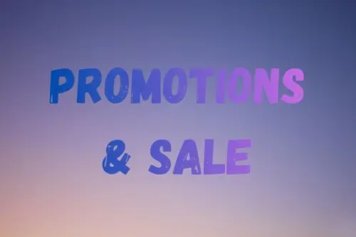 Promotions & Sale